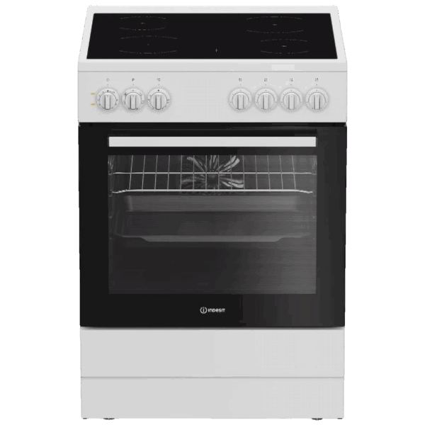 Indesit Štednjak 4 staklokeramičke ringle, pećnica 66 lit., A - I6V5PMW
