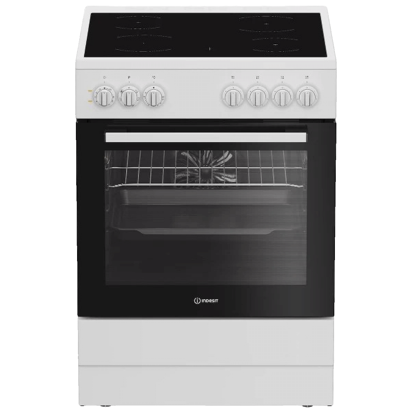 Indesit Štednjak 4 staklokeramičke ringle, pećnica 66 lit., A - I6V5PMW