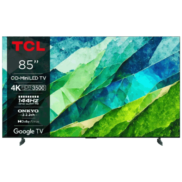 TCL Televizor Smart QD-Mini LED 4K UltraHD 85", Google TV - 85C855