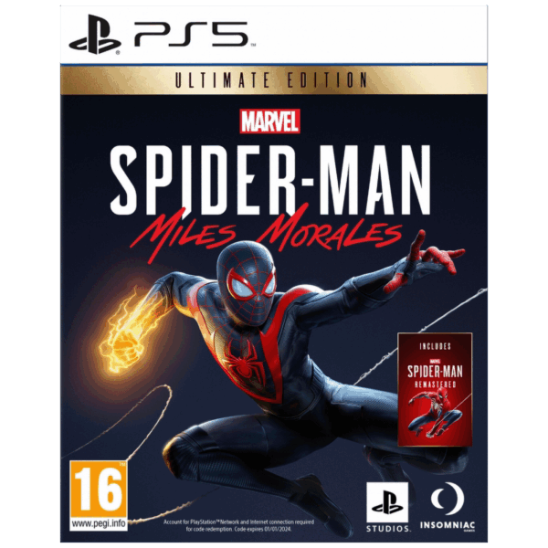 Sony Entertainment Igra PlayStation 5, Spider-Man Miles Morales Ultimate Ed. - PS5 Spider-Man:Miles Morales Ultim.