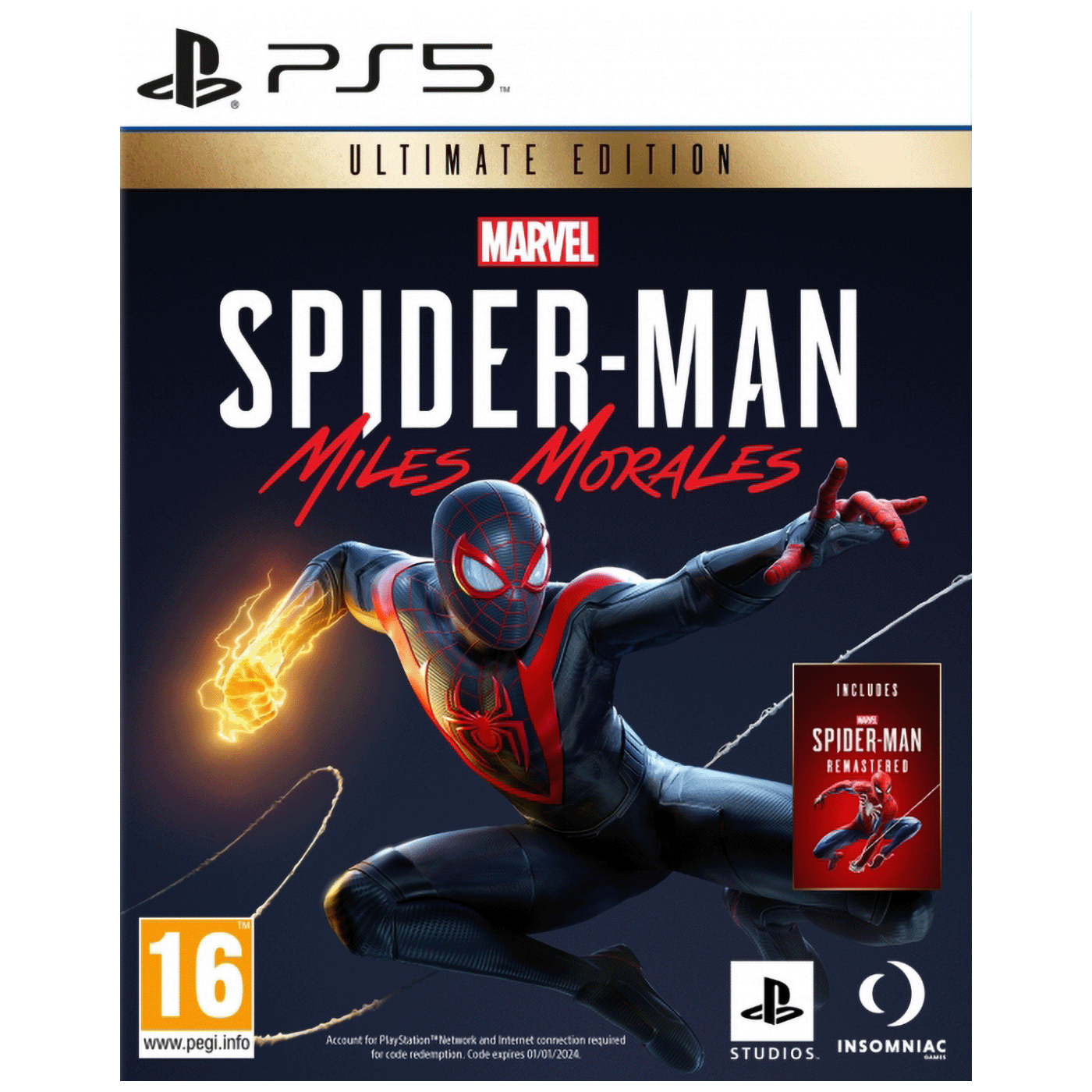 Sony Entertainment Igra PlayStation 5, Spider-Man Miles Morales Ultimate Ed. - PS5 Spider-Man:Miles Morales Ultim.
