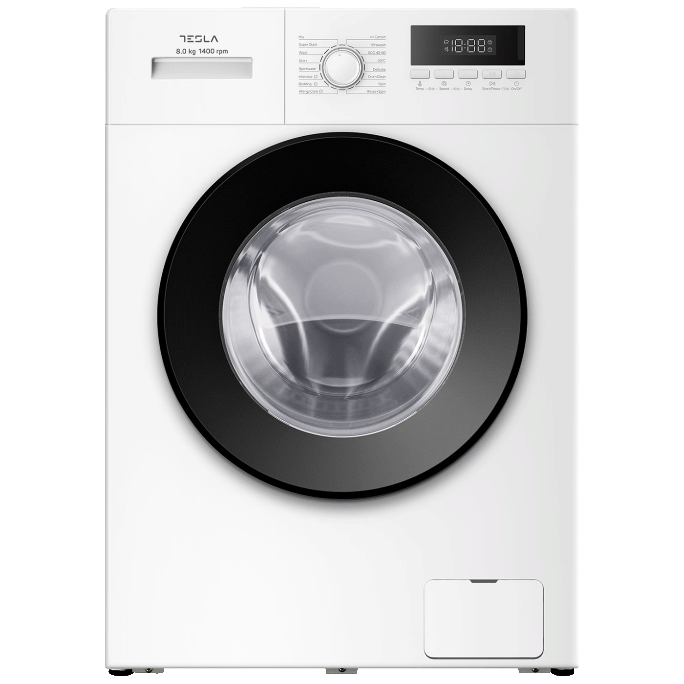 Tesla Mašina za veš, 1400 obrtaja, 8 kg veša, SLIM, Inverter, A - WF81431T